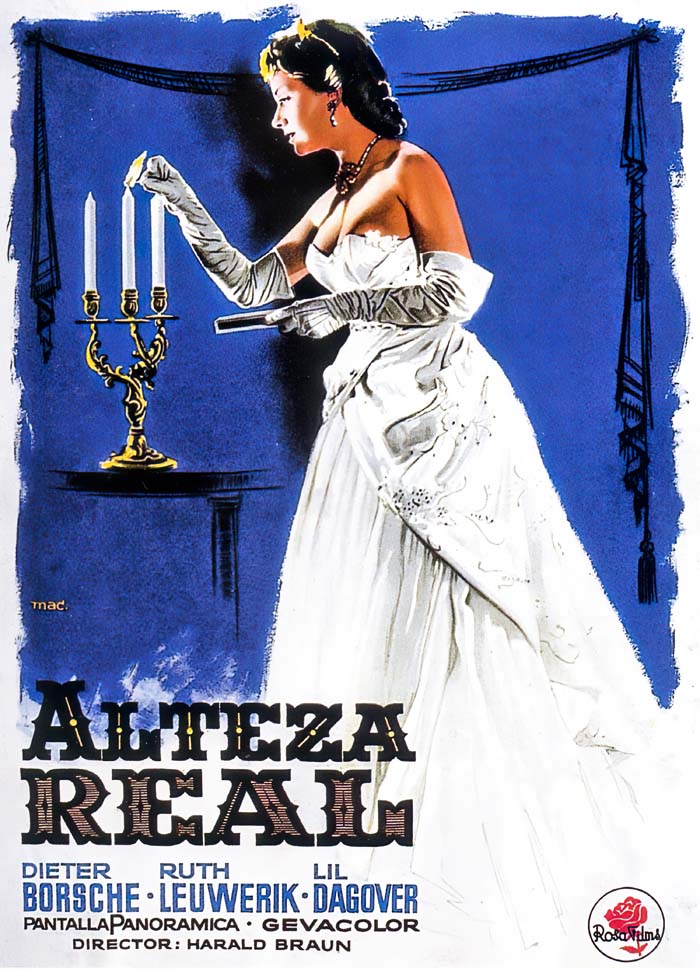 His Royal Highness (1953) vintage movie poster